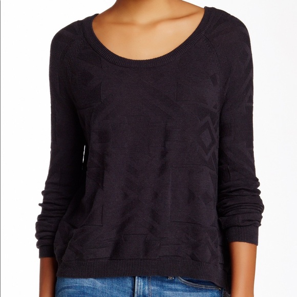 Billabong Sweaters - Billabong patterned slouchy sweater